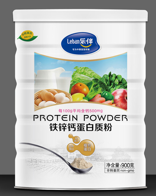 樂伴鐵鋅鈣蛋白質(zhì)粉900克