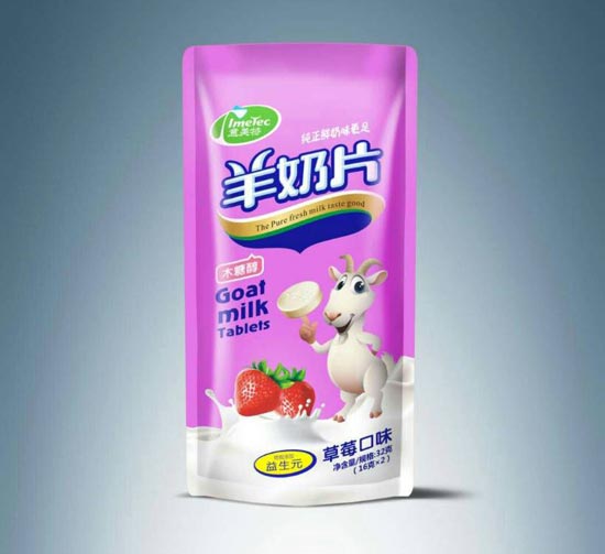 意美特草莓口味羊奶片