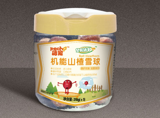 蓓寵機能本色山楂雪球