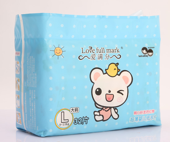 愛滿分超薄yinge紙尿片L32片
