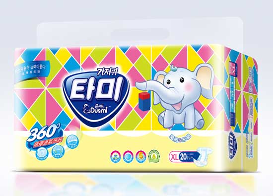 朵咪小包XL碼極薄超能吸紙尿褲