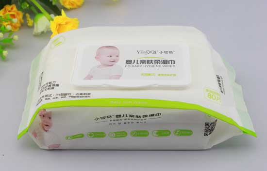小嬰奇yinge柔濕巾(綠包裝帶蓋)