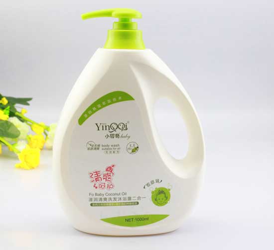 小嬰奇滋潤(rùn)清爽洗發(fā)沐浴露二合一-1L