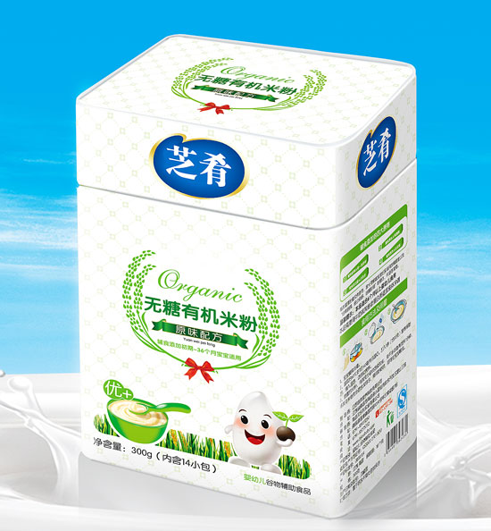 芝肴原味配方無糖有機(jī)米粉