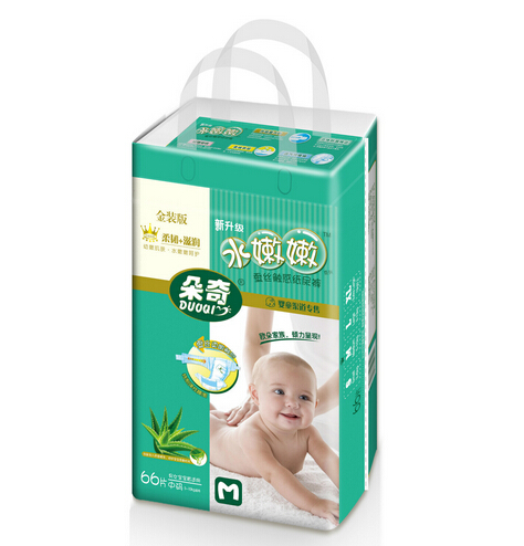朵奇金裝水嫩嫩蠶絲觸感紙尿褲-M66