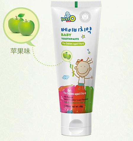 JUST-O-yingye牙膏(蘋果香)