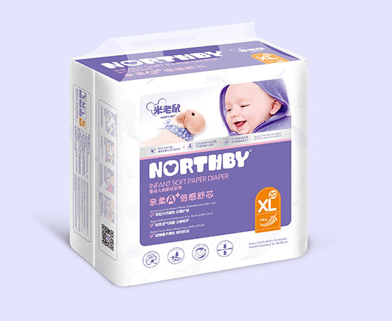 米老鼠親柔倍感舒芯紙尿褲小XL