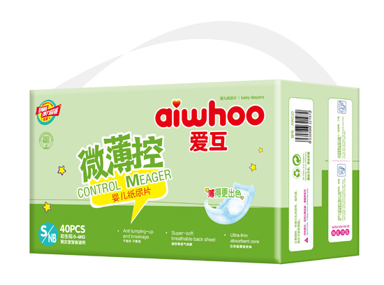 愛互微薄控紙尿片S40片