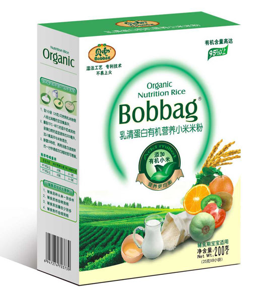 貝兜乳清蛋白有機(jī)營(yíng)養(yǎng)小米米粉