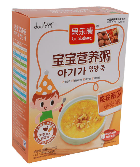 果樂康核桃南瓜小米營(yíng)養(yǎng)粥