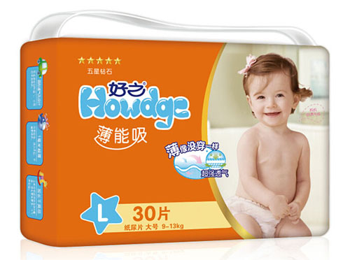 好之薄能吸yinge紙尿片L碼30片