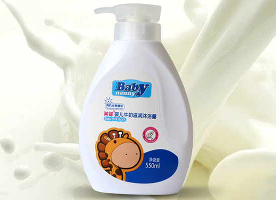知嬰yinge牛奶滋潤沐浴露