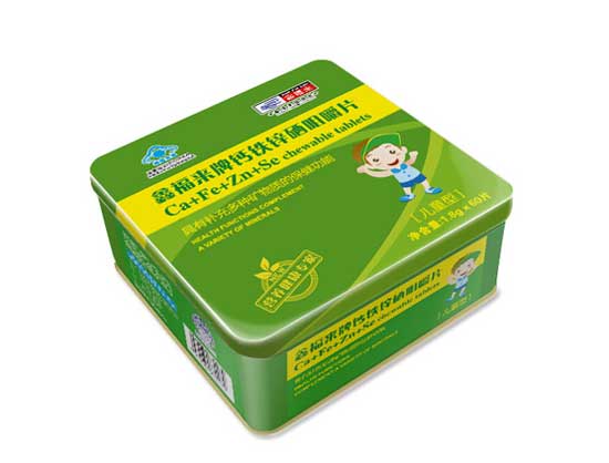 鑫福來牌鈣鐵鋅硒咀嚼片(兒童型)