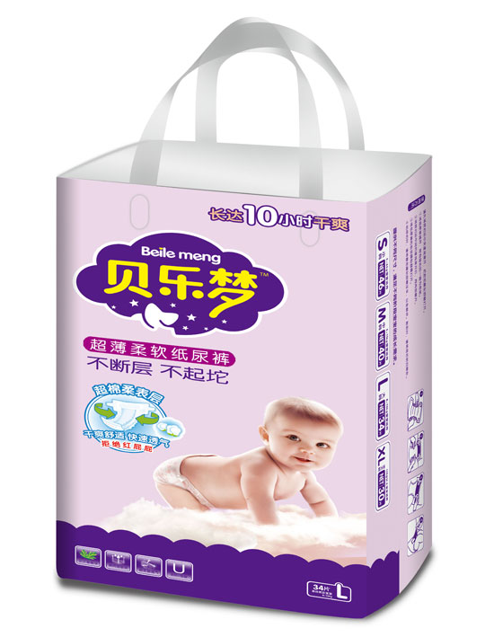 貝樂(lè)夢(mèng)超薄柔軟紙尿褲L碼