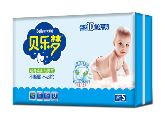 貝樂夢超薄柔爽紙尿片S碼