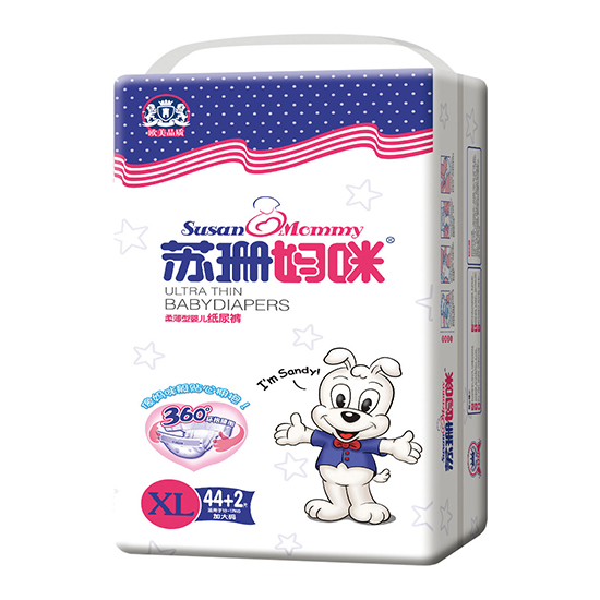 蘇珊媽咪柔薄型yinge紙尿褲XL44+2片