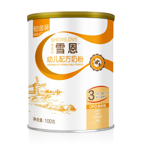 雪恩鉑金裝OPO配方y(tǒng)oue配方奶粉