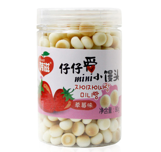 韓滋仔仔哎小饅頭草莓味