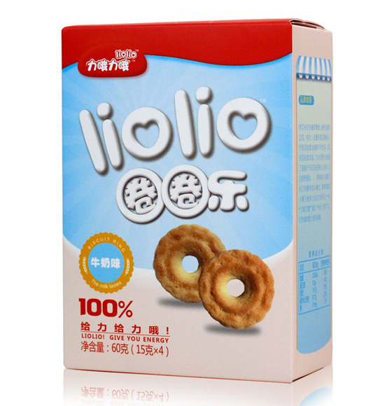 力哦力哦圈圈樂(lè)牛奶味60克