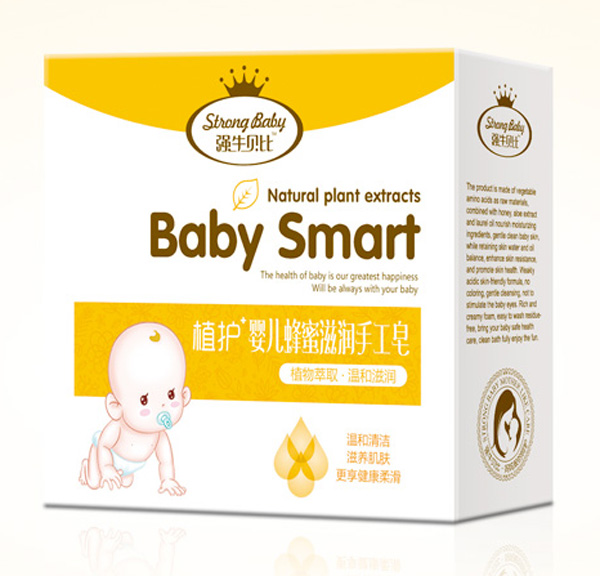 強(qiáng)生貝比yinge蜂蜜滋潤(rùn)手工皂