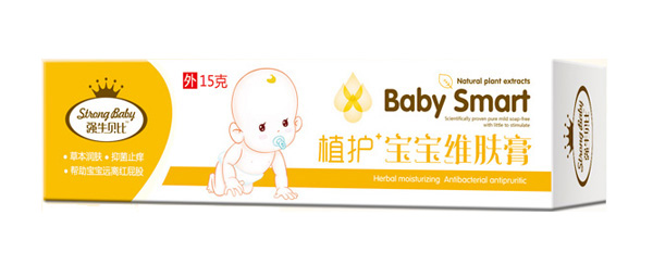 強(qiáng)生貝比寶寶維膚膏