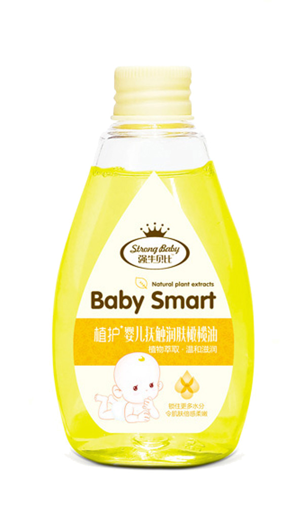 強生貝比yinge撫觸潤膚橄欖油