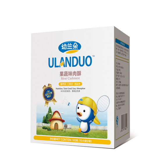 幼蘭朵肉酥果蔬味