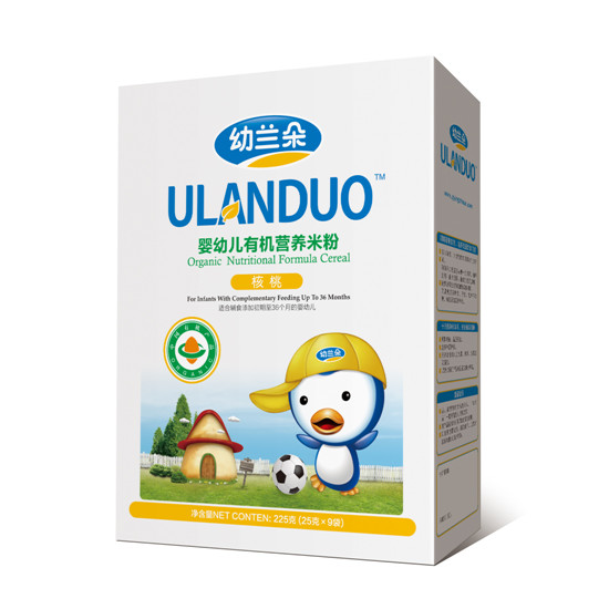 幼蘭朵核桃有機(jī)米粉