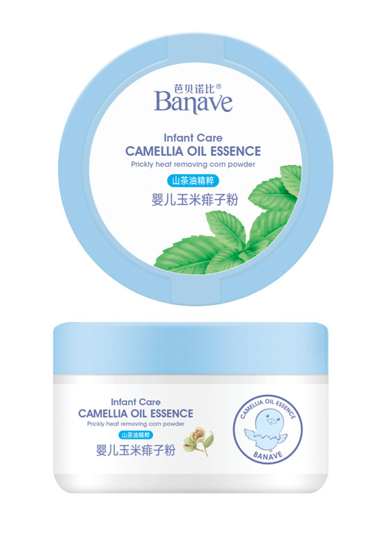 芭貝諾比yinge玉米爽身粉(薄荷)