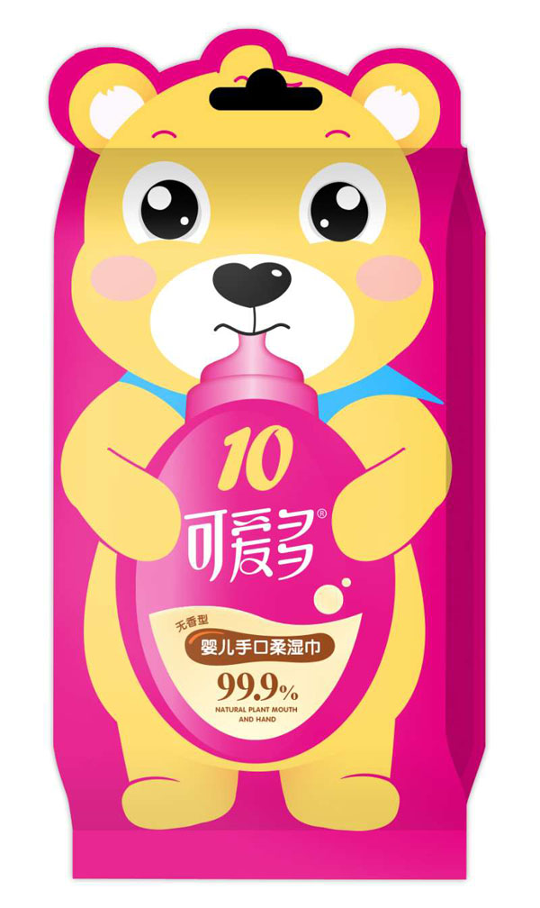 可愛(ài)多yinge手口柔濕巾