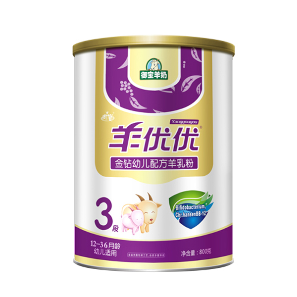 羊優(yōu)優(yōu)金鉆youe配方羊奶粉3段罐裝