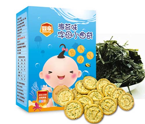 嬰享海苔味字母小曲奇