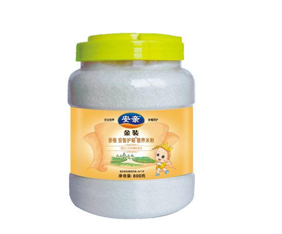 安親800克桶裝米粉安智護暢