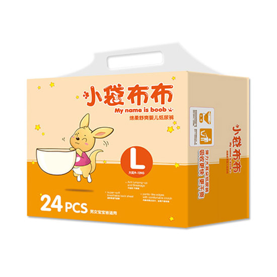 小袋布布綿柔舒爽yinge紙尿褲L24片