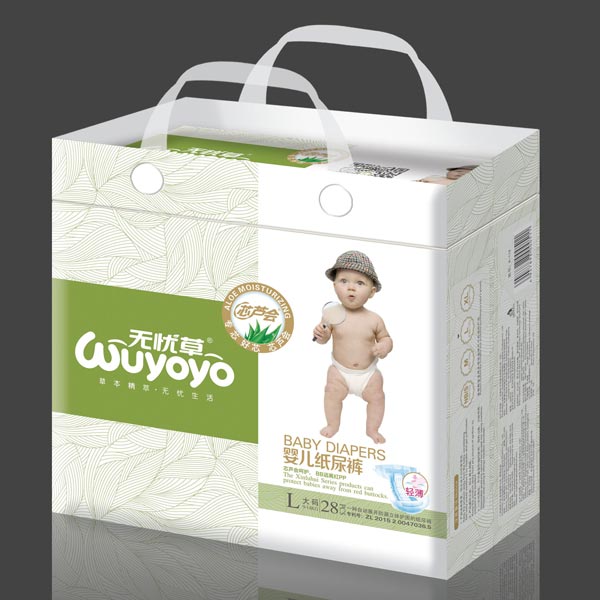 無(wú)憂草小包尿褲L28