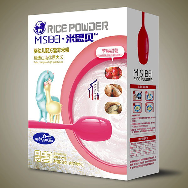 米思貝蘋果甜薯yingye營養(yǎng)米粉