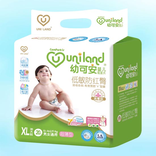 幼可安超薄yinge紙尿片XL碼20入