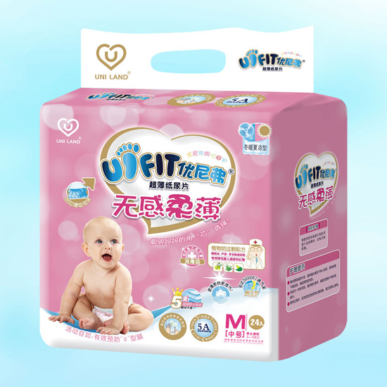 優(yōu)尼弗無(wú)感柔薄yinge紙尿片M碼24入