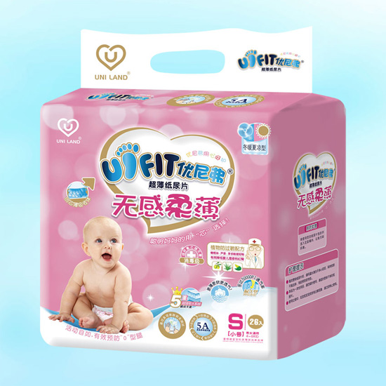 優(yōu)尼弗無感柔薄yinge紙尿片S碼26入