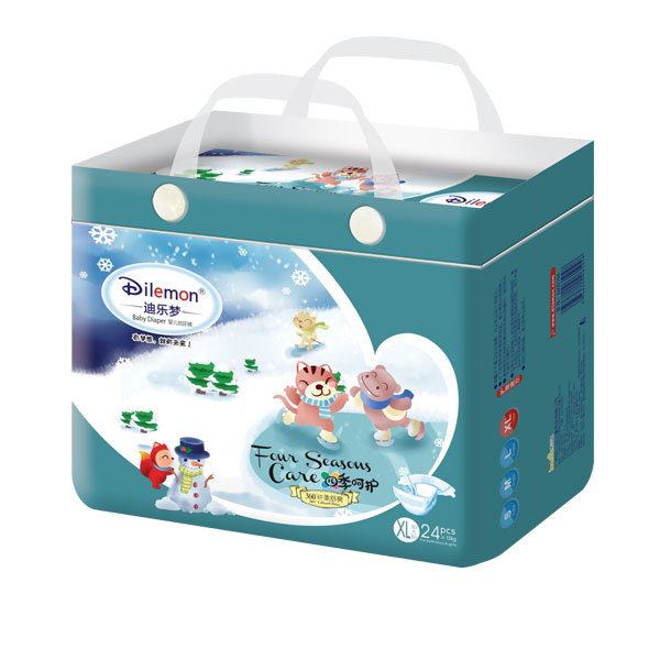 迪樂夢纖柔舒爽yinge紙尿褲中包XL24