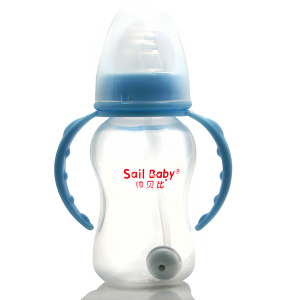 帥貝比奶瓶160ML時(shí)尚-藍(lán)