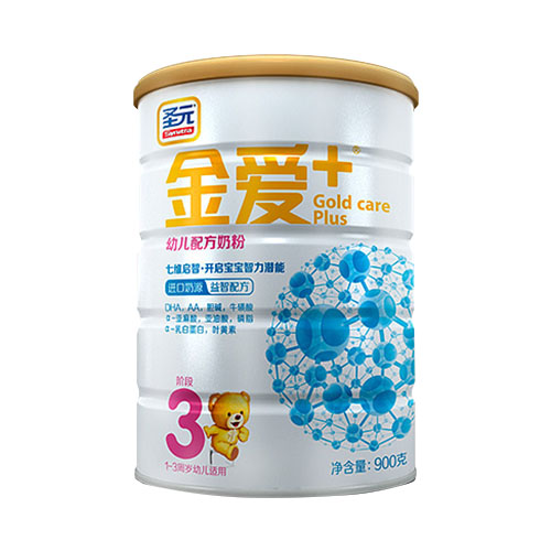 圣元金愛+youe配方奶粉3段