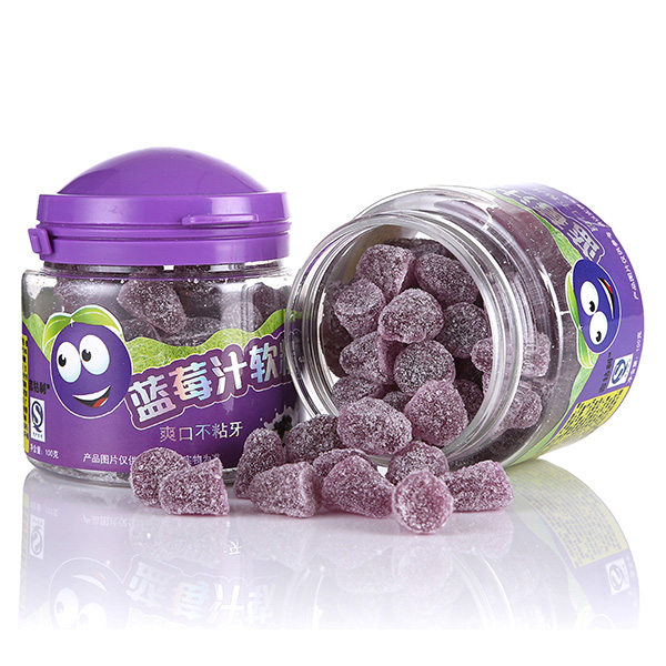 吉牯利藍(lán)莓汁軟糖1