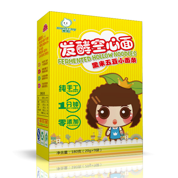 麥聰黑米五豆小面條-2