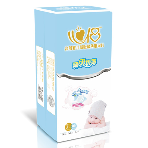 心侶瞬吸極薄yinge紙尿片XL36片