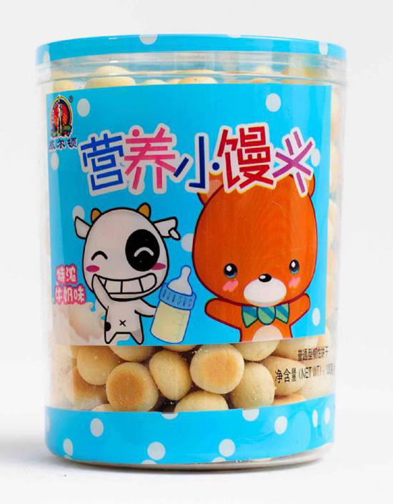 威爾頓130g特濃牛奶味小饅頭