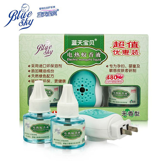 藍(lán)天寶貝電熱蚊香液優(yōu)惠裝