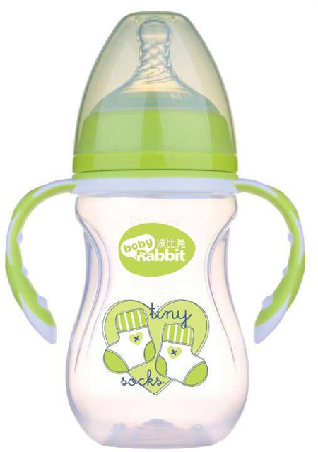波比兔240ML大肚形PP奶瓶