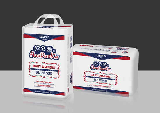 好多酷360度貼身環(huán)抱大腰圍yinge紙尿褲L碼56片