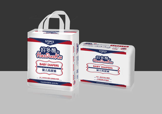 好多酷360度貼身環(huán)抱大腰圍yinge紙尿褲S碼72片